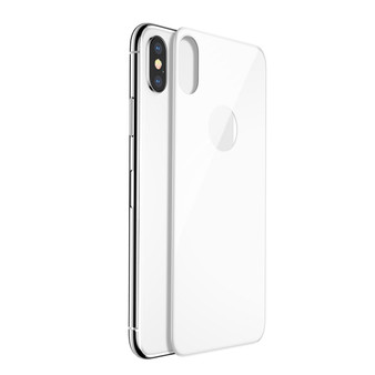 Baseus 4D Arc Edge 0.3mm 9H Back Tempered Glass Film for iPhone X