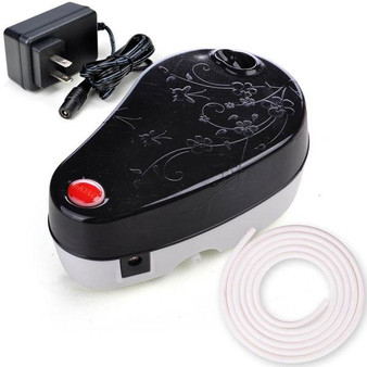 Yescom Airbrush Art Black Portable Air Compressor w/ Built-in Holder