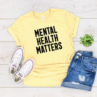 MENTAL HEALTH MATTERS T-SHIRT