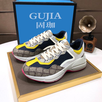2020 new style Italian Gujia fashionable cowhide leather flat shoes of  pairs of student sneakers high quality women's shoes