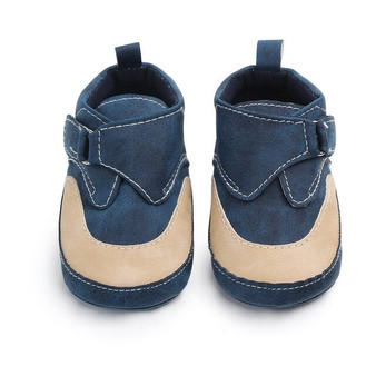 Vintage Baby Boy Shoes PU Leather Toddler Infant Loafers Shoes Autumn Newborn Baby Casual Shoes Cotton Soft Sole Baby Moccasins