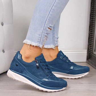 NEW Women's Wedges Sneakers Vulcanize Shoes Sequins Shake Shoes Woman Sneakers Shoes Fashion Girls Sport Shoes Woman Footwear