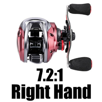 SeaKnight Brand RED FOX Series HG XG BFS 7.2:1 8.1:1 Baitcasting Reel 192g Ultra-light Fishing Reel Drag Sound Max Power 13lbs