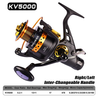 Bis Metal Spinning Reel 13 + 1BB Fishing Reel Pesca Strong Drag Moulinet Peche En Mer Carp Carretilha De Pesca Olta Makaralar