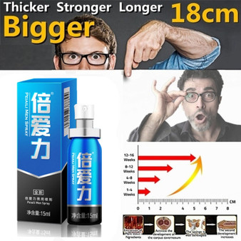 Men Prevent Premature Ejaculation Spray Penile Big Delay Spray  Viagra Erection Lasting 60Minutes