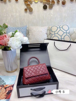 Luxury leather handbag caviar skin pattern high quality female bag shoulder bag