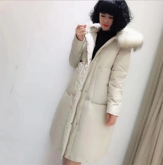 Plus Size 5XL 2019 Winter Women Loose Thick Warm Jacket Female Faux Fur Collar Hooded Down Cotton Coat Parkas Outwear