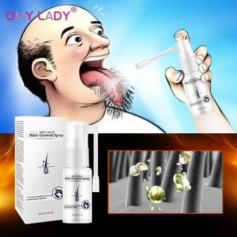 OMYLADY Anti Hair Loss Hair Growth Spray Essential Oil Liquid  For Men Women Dry Hair  Regeneration Repair,Hair Loss Products