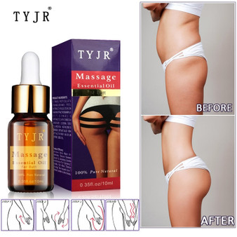 Hip Lift Up Buttock Massage Essential Oil Butt Enlargement Cellulite Cream Firming and Lifting for Women Big Butt 10ML