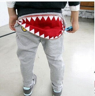 Newest Baby Kids Boys Girls Zipper Design Casual Harem Pants Toddler Loose Trousers