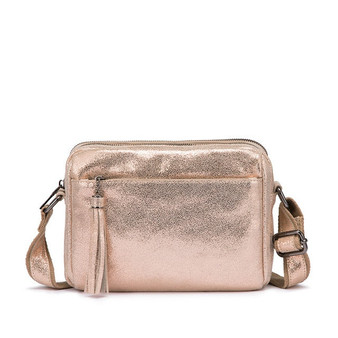 REALER genuine leather crossbody bags for women tassel shoulder messenger bag  ladies fashion purses and handbags design 2019