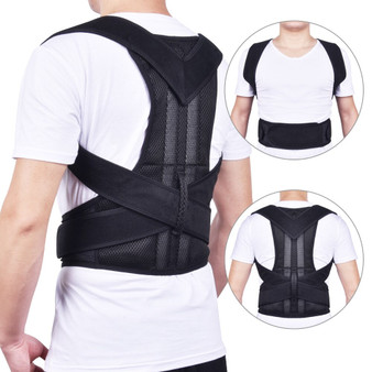 Adjustable Back Brace Posture Corrector Shoulder Back Support Belt for Men Women Lumbar Spine Support Belt Posture Correction