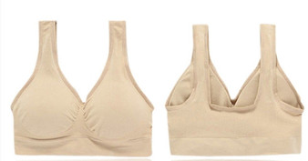 3pcs/set sexy genie bra With Pads Seamless push up bra plus size underwear wireless Bra black/white/nude