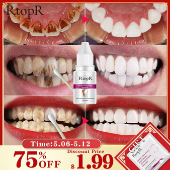 Teeth Oral Hygiene Essence Whitening Essence Daily Use Effective Remove Plaque Stains Cleaning Product teeth Cleaning Water 10ml