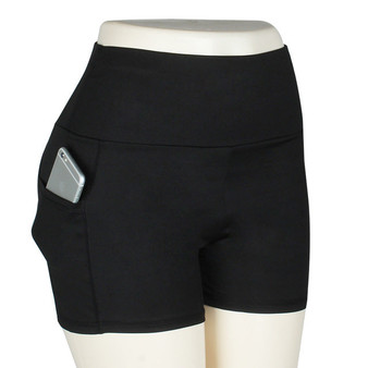 NORMOV Summer Sexy Shorts Women High Waist Short Feminino Workout Push Up Shorts Pocket Short Pants Women's Clothing 2019