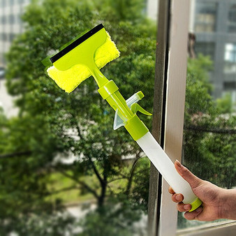 Spray Window Cleaner Car Cleaning Brush Wizard Washing Tool Mirror Wiper Airbrush Multifunction Spatula Mops Scraper Home Tools