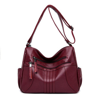 2019 Women Shoulder Bag Luxury Soft Leather Large Bag Female Messenger Bags Big For Ladies Handbag Designer Brand bolsa feminina