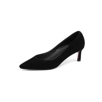 Krazing Pot elegant lady stiletto high heels pointed toe slip on genuine leather large size fashion show runway women pumps L02