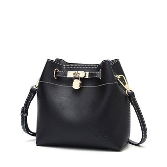 DOODOO Bags Handbags Women Famous Brands Tote Bucket Bag Female Shoulder Crossbody Bags Pu Leather Top-handle Bag Bolsa Feminina