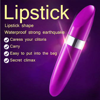 Mini Powerful Female Personal Massage Vibration Magic Vibrating Lipstick Type