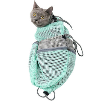 Scratch and Bite Tough Cat Bathing Bag