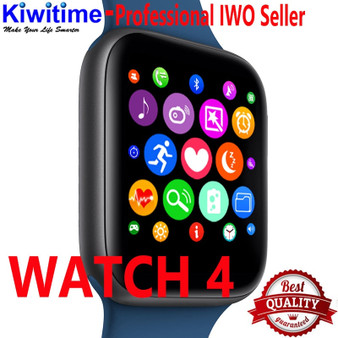 KIWITIME WATCH 4 IWO 8 Bluetooth Smart Watch SmartWatch case for apple iPhone 6 7 8 X XS Android Smart phone heart rate monitor