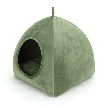 3 Styles Collapsible Cat Bed Pet Winter Plush Cat's House for Indoor Dogs Kennel Mat Small Dog Warm Cave Sleeping Bag Products