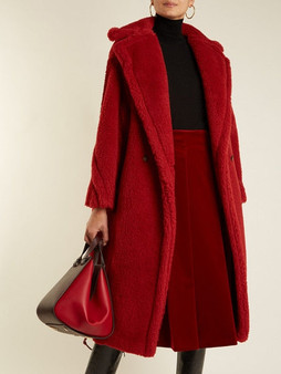 2018 Winter Women High Quality Lamb Fur Faux Fur Coats Turn-Down Collar Long Thick Warm Fur Coat Outerwear Plus Size Streetwear