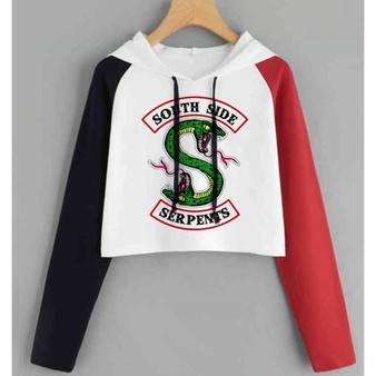 Riverdale Hoodie Sweatshirts South Side Serpents Streetwear Tops Spring Hoodies Female Hooded Harajuku Autumn Winter Sweatshirt