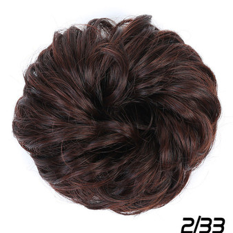 DIFEI Hair bag synthetic hair bun elastic donut hair bag high temperature fiber chignon bun Hair Extensions chignon