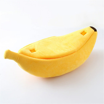 Banana Shaped Cat Bed