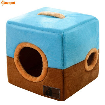 Soft Sleeping Removable Cover Cat Nest Bed