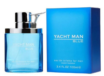 YACHT MAN BLUE by Myrurgia EDT 3.4 OZ SP Men