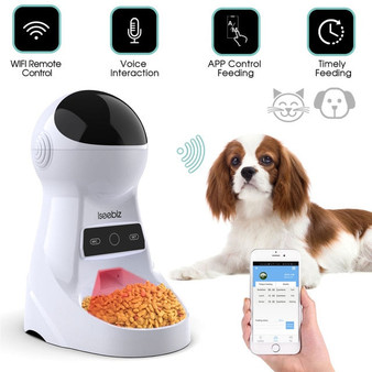 3L Automatic Pet Feeder With Voice Record