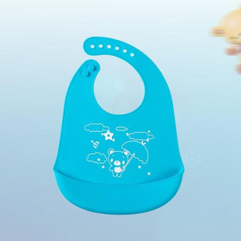 Baby Feeding Bib Cartoon Waterproof Aprons Infant Bibs Accessories Silicone Breastplate Feeding Baby Saliva Towel