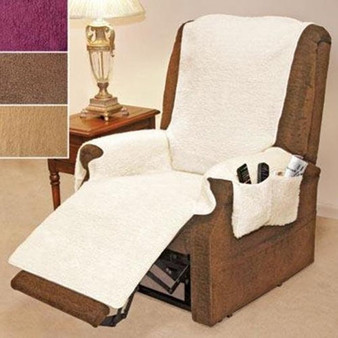 Lazy Single Seat Cusion Sobakawa Beige Lamb Velvet Snuggle Up Most Comfortable Recliner Cover Sofa Cover
