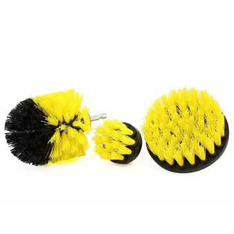 3PCS Power Scrubber Brush Set for Bathroom Drill Scrubber Brush for Cleaning Cordless Drill Attachment Kit Power Scrub Brush