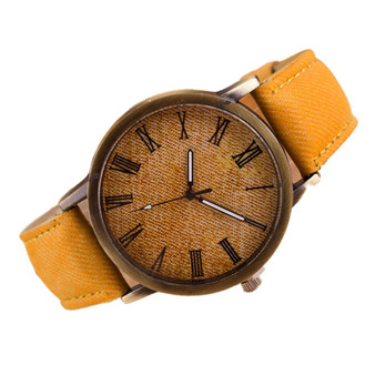 Men watches – Retro leather analog