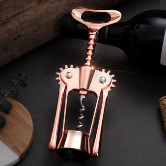 Rose Gold Corkscrew Bottle Opener [Rosé All Day Has A Whole NEW Meaning!]