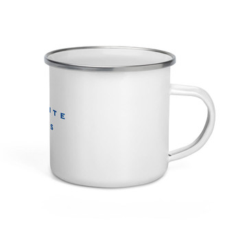 Infinite Brews Enamel Mug