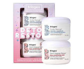 Briogeo Detox + Restore Kit ft. Scalp Revival Scalp Scrub Shampoo + Don’t Despair Repair Hair Mask