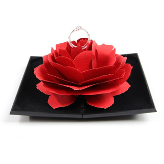 Red Rose Ring Box