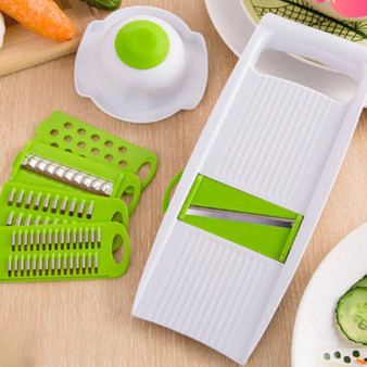 5 in 1 Stainless Steel Blade Vegetables Cutter