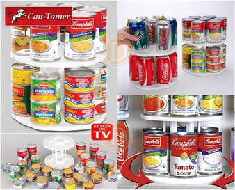 Can Carousel - Cans Storage Organizer