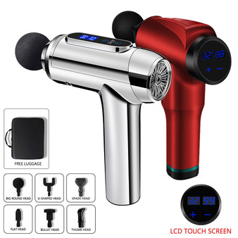 Electric Body Head Massager Impact Muscle Massage Physiotherapy Massage Gun Massager for Neck and Back Relaxer Massager Gun