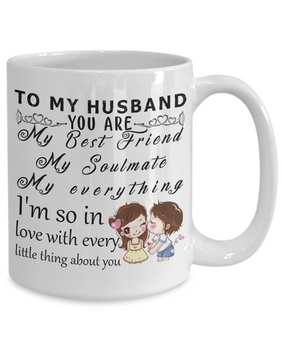 To my husband:mug for husband,special valentine gift for husband,to my husband coffee mug,amazing gift for husband,birthday gift for husband,special mug to husband