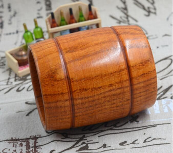 Wood Barrel Mug