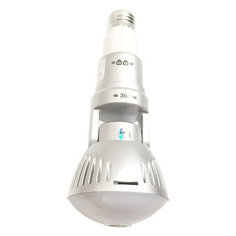 2.0MP Bulb IP Camera 360 Degree WiFi Wireless Camera Bulb Lamp IP Cameras CCTV Smart Home Security Lamp Night Vision