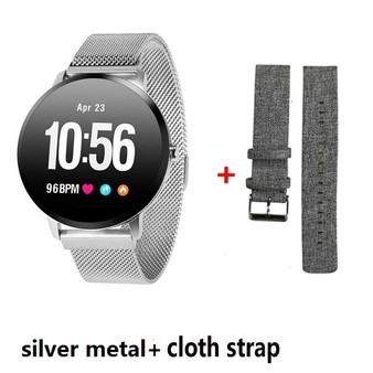 Smart band watch waterproof Tempered glass Activity Fitness tracker Heart rate monitor