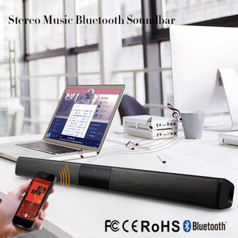 20W Column Wireless Bluetooth Speaker TV Soundbar Music Stereo Home Theater Portable Sound Bar